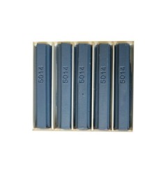 5 bâtons de cire malléable 8 cm bleu pigeon RAL 5014 Konig