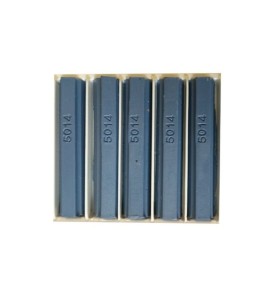 5 bâtons de cire malléable 8 cm bleu pigeon RAL 5014 Konig