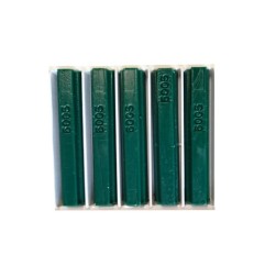 5 bâtons de cire malléable 8 cm vert mousse RAL 6005 Konig