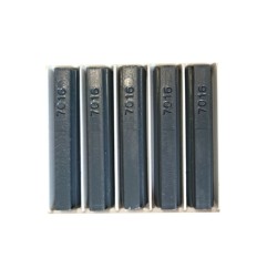 5 bâtons de cire malléable 8 cm gris 7016 Konig