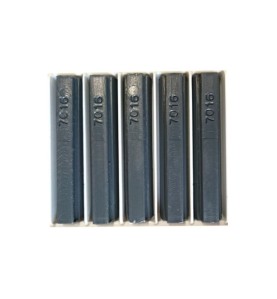 5 bâtons de cire malléable 8 cm gris 7016 Konig