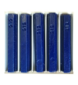 5 bâtons de cire malléable 8 cm bleu 919 Konig