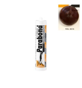 Mastic Colle Parabond Construction brun foncé RAL 8016