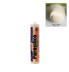 Mastic silicone RAL 1013 blanc perlé PARASILICO ALCOXY 15 FC