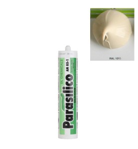 Mastic silicone RAL 1015 ivoire clair Parasilico AM 85-1