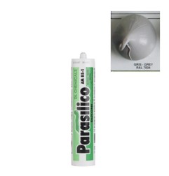 Mastic silicone RAL 7004 gris Parasilico AM 85-1