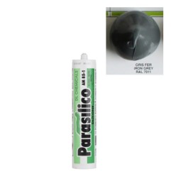 Mastic silicone RAL 7011 gris fer iron grey Parasilico AM 85-1