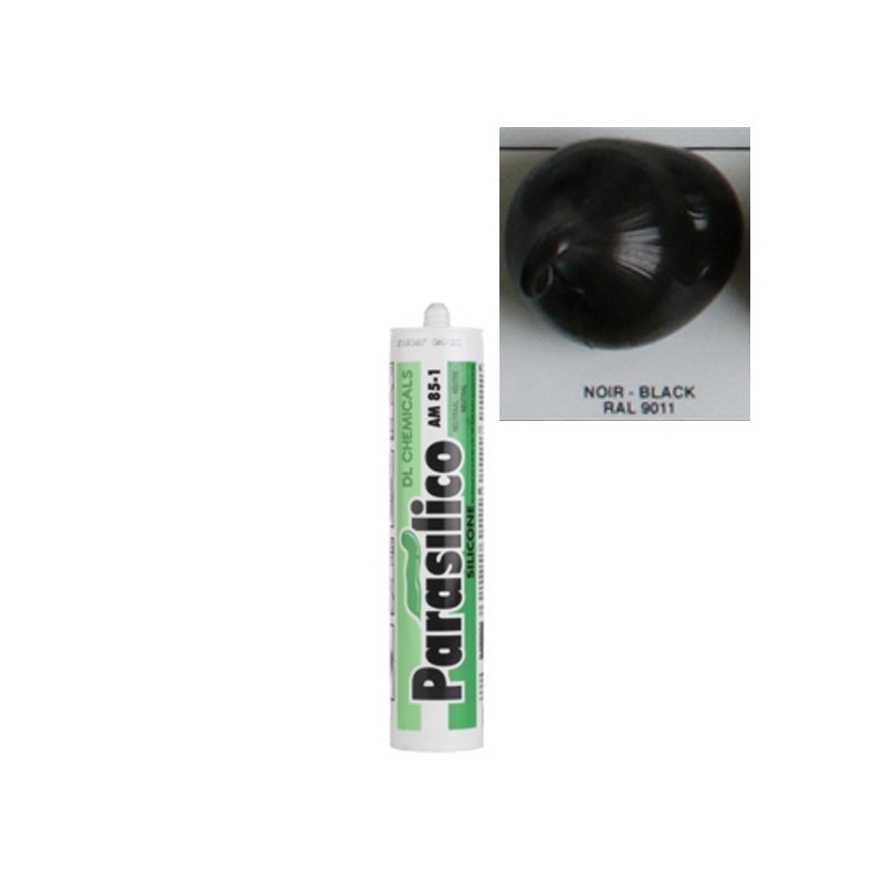 Mastic silicone noir Parasilico AM 85-1