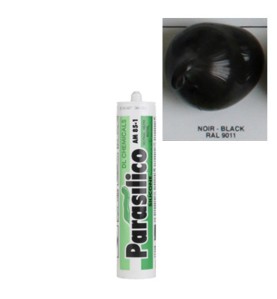 Mastic silicone noir Parasilico AM 85-1