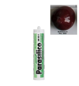 Mastic silicone RAL 3005 Bordeaux Parasilico AM 85-1