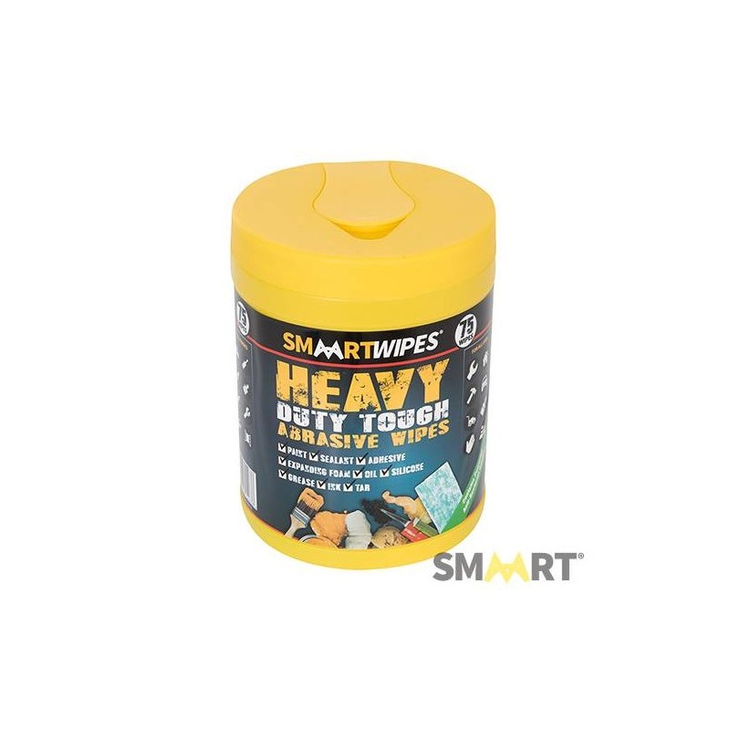 Lingettes abrasives ultrarésistantes travaux intensifs - 75 lingettes pro