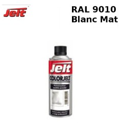 Peinture retouche RAL 9010 blanc MAT aérosol 520ml