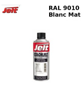 Peinture retouche RAL 9010 blanc MAT aérosol 520ml