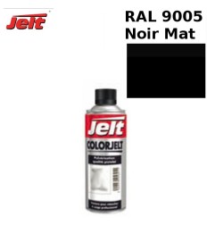 Peinture retouche RAL 9005 NOIR MAT aérosol 400ml