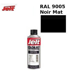 Peinture retouche RAL 9005 NOIR MAT aérosol 400ml