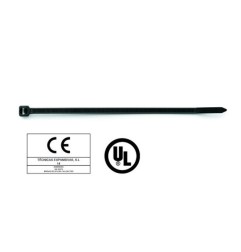 Colliers de serrage nylon noir 3,6x140 par 100