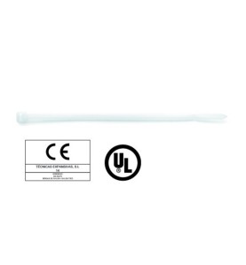 Colliers de serrage nylon blanc 4,8x250 par 100