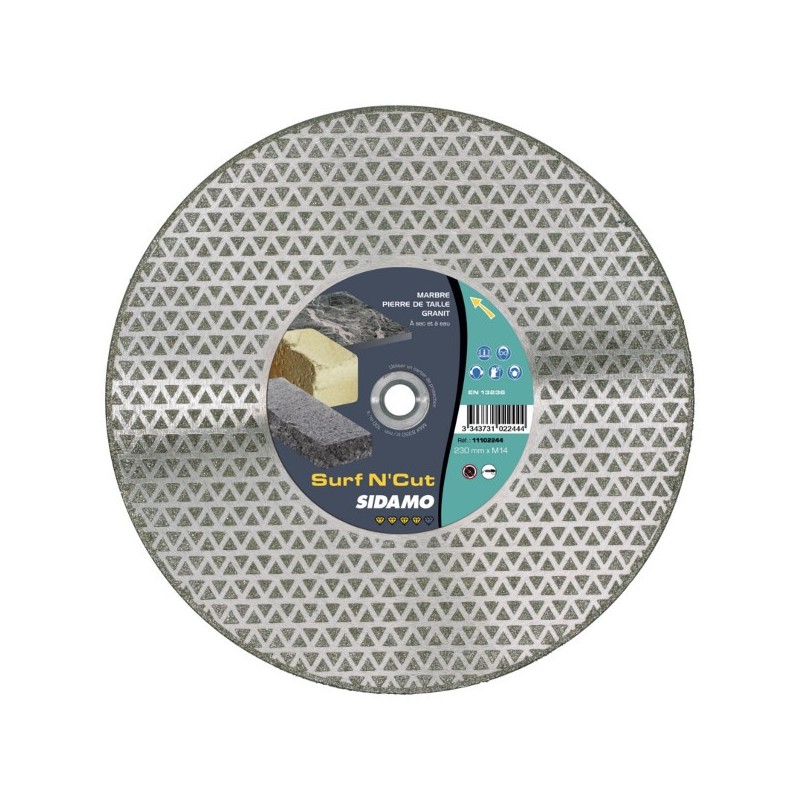 Disque diamant surf'n'cut Sidamo