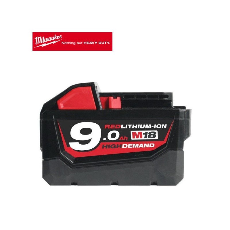 Batterie 18V 9Ah Milwaukee M18 B9 Batterie 18V 9Ah Milwaukee M18 B9