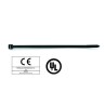 Colliers de serrage nylon noir 12,5x225 mm par 50