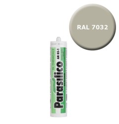 Mastic silicone RAL 7032 gris silex Parasilico AM 85-1