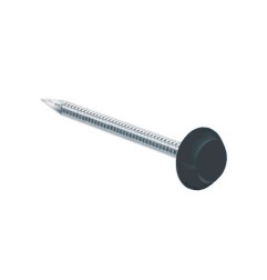 Pointes tête gris anthracite RAL 7016 Inox A4 pour rive 50mm par 100