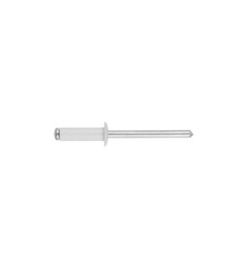 Rivets 4x12 mm blanc RAL 9003 par 500