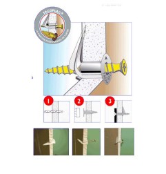 Chevilles Tacoplac pour plaque de plâtre par 50