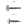 Vis autoperceuses 4,2x25 mm couleur au choix tête rondelle Ph par 1000