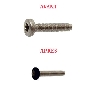 Vis à métaux M4x12 mm couleur au choix tête cylindrique Torx Inox A2 par 1000