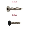 Vis bois 4x40 mm couleur au choix tête cylindrique Torx Inox A2 par 600