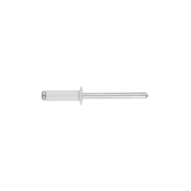 Rivets 4,8x16 mm blanc RAL 9003 par 100