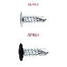 Vis autoperceuses 3,5x9,5 mm couleur au choix tête type rivet Zingué par 500