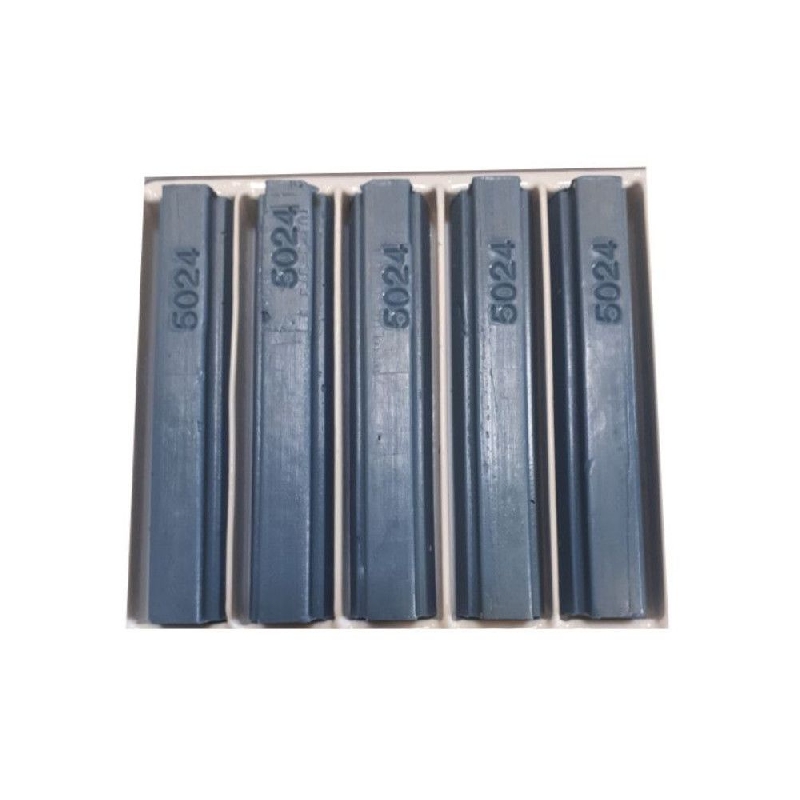 5 bâtons de cire malléable 8 cm Bleu Pastel RAL 5024 Konig