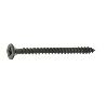 Vis bois 3,5x35 mm tête fraisée noire par 500