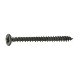 Vis bois 4x20 mm tête fraisée noire par 500