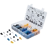 Coffret assortiment de vis plastique de couleurs 400 pièces