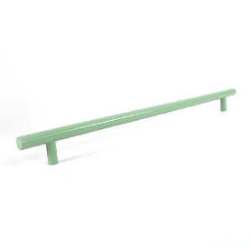 Poignée de cuisine vert pâle entraxe 224 mm longueur 290 mm Inox AISI 304