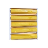 5 bâtons de cire malléable 8 cm jaune 915 Konig