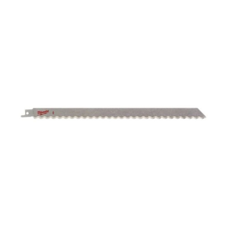 Lame de scie sabre Milwaukee pour coupe d'isolant, carton, mousse 300 mm