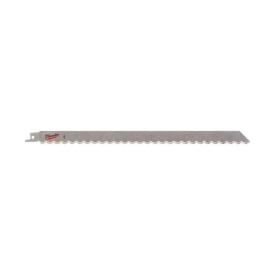 Lame de scie sabre Milwaukee pour coupe d'isolant, carton, mousse 300 mm