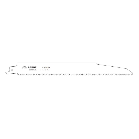 Lames de scie sabre 225 mm bois avec clous bi-métal par 5