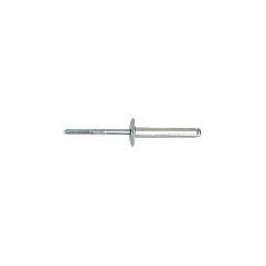 Rivets aveugle tête large 4x16 mm Aluminium Acier DIN 7337C par 500