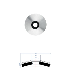 Rondelles vulcanisées acier EPDM P16 par 1000