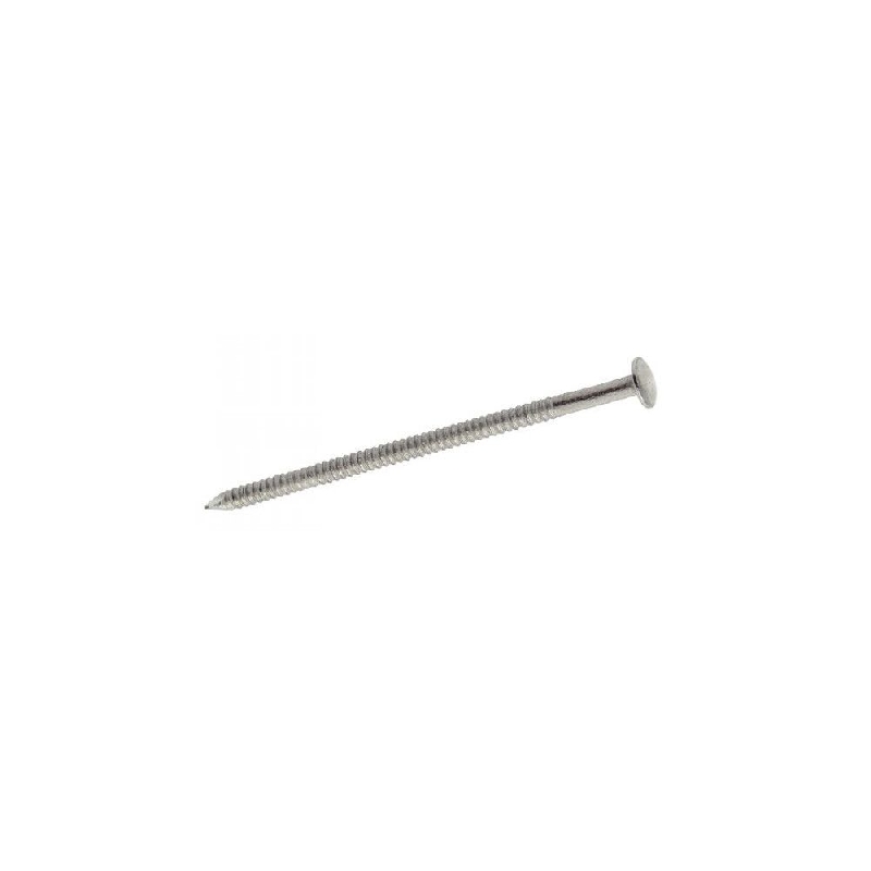 Pointes bardage 2,7x80mm Inox A2 annelées tête bombée par 1 Kg