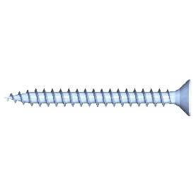 Vis bois 5x50 mm tête fraisée TX zingué filetage total par 500