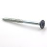 Vis bois tête fraisée 5x45 mm RAL 7016 gris anthracite Pz zn par 100