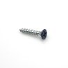 Vis bois tête fraisée 3x12 mm RAL 7016 gris anthracite Pz zn par 100