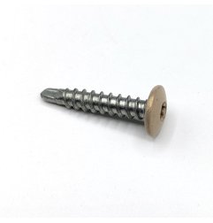 Vis panneaux façade autoperceuses couleur or Golden Beach YW255F SFS SX3 5,5x30 mm Inox A2 par 50