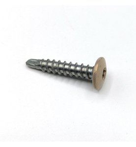 Vis panneaux façade autoperceuses couleur or Golden Beach YW255F SFS SX3 5,5x30 mm Inox A2 par 50